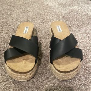 steve madden platform sandal
